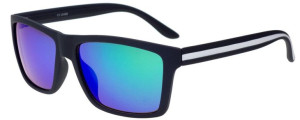 Polariss 878 Z - Okulary przeciwsłoneczne unisex polaryzacyjne zielone lust