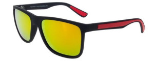 Polariss 873 C - Okulary przeciwsłoneczne unisex nerdy polaryzacyjne lustrz
