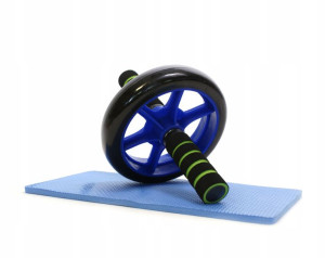 Kółko Roller Do Ćwiczeń Brzucha + Mata Ab Wheel