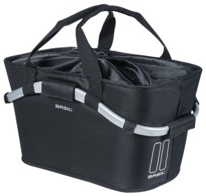 Kosz na tylny bagażnik BASIL CLASSIC CARRY ALL REAR BASKET 22L czarny + MIK