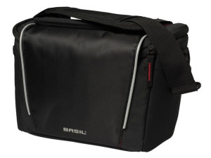 Torba na kierownicę z mapnikiem BASIL SPORT DESIGN FRONT BAG 7L, czarna + P