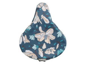 Pokrowiec na siodło BASIL MAGNOLIA SADDLE COVER wododporny, teal blue (NEW)