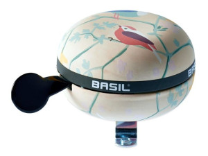 Dzwonek rowerowy BASIL BIG BELL WANDERLUST 80mm, ivory (NEW)