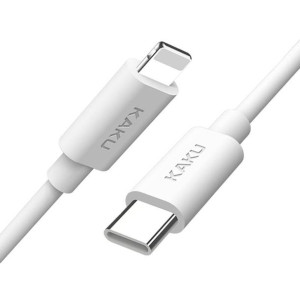 Kabel 18W 1m USB Typ C PD na iPhone Lightning Szybkie Ładowanie i Transfer