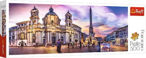 Trefl Puzzle 500el Panorama Piazza Navona Rzym