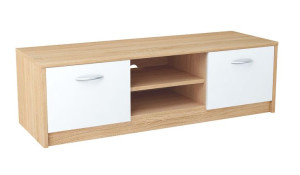 Szafka Stolik Rtv Salon K029 Kolor Sonoma-biały 120cm