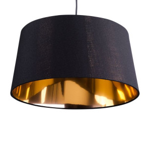 Lampa wisząca czarno-złota KALLAR
