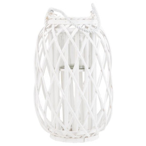 Lampion 40 cm biały MAURITIUS