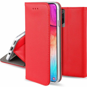 Etui XIAOMI REDMI NOTE 9T 5G portfel z klapką Flip Magnet czerwone