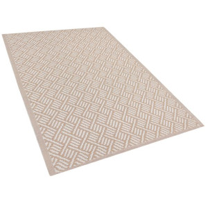 Dywan zewnętrzny 120 x 180 cm beżowy AJMER