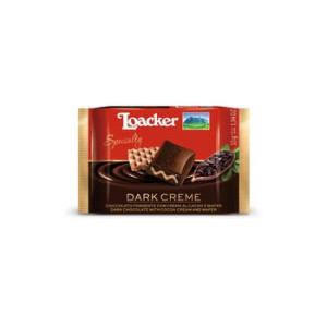 Loacker CZEKOLADA SPECIALTY ciemna z kremem 55 G