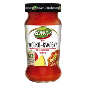 Łowicz Sos słodko-kwaśny 350 g