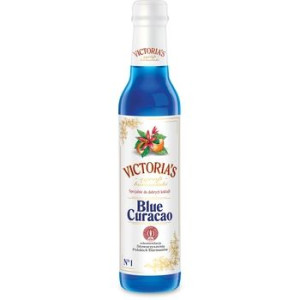 Syrop barmański blue curacao Victoria's 490ML