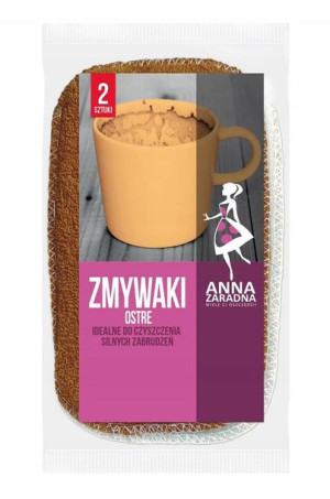 Zmywaki kuchenne ostre 2szt Anna Zaradna