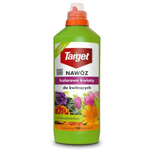 Nawóz w płynie - kolorowe kwiaty - do rośliny kwitnących - Target