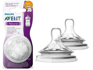 Philips Avent Smoczek do butelki Natural 6m+