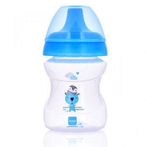 Mam Baby kubek Learn To Drink Cup 190 ml 6m+ niebieski