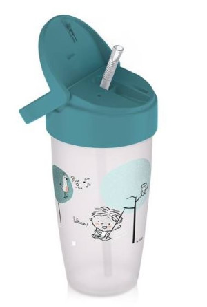 Lovi kubek ze słomką Junior 350 ml 35/355 Lovely Boy 14m+