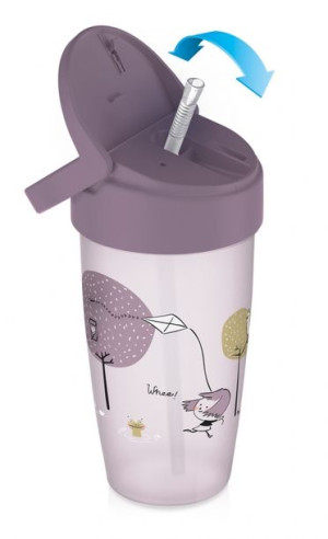 Lovi kubek ze słomką Junior 350 ml 35/355 Lovely Girl 14m+