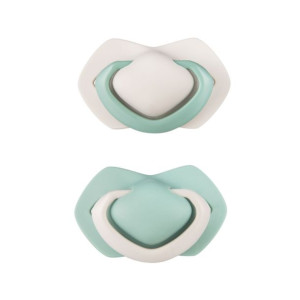 Canpol babies smoczki uspokajające Pure Color 0-6m 2szt 22/644