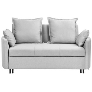 Sofa rozkładana jasnoszara HOVIN