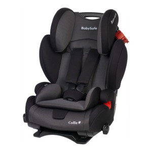 BabySafe Fotelik samochodowy Collie 9-36 kg szaro-czarny