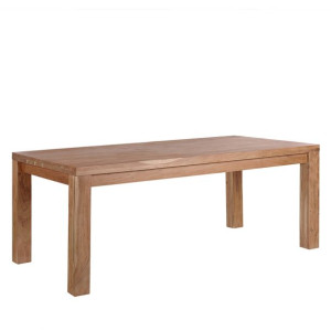Stół do jadalni akacjowy 180 x 90 cm jasne drewno TESA