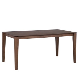 Stół do jadalni 160 x 90 cm ciemny brąz LOTTIE
