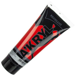 Farba akrylowa Renesans 200ml - 09 czerwień błyszcząca