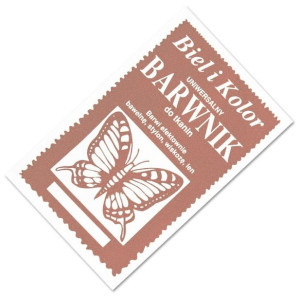 Barwnik do tkanin 10g Biel i Kolor 05 beżowy