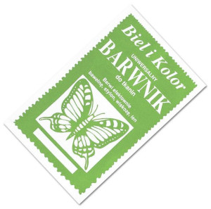 Barwnik do tkanin 10g Biel i Kolor 020 pistacjowy