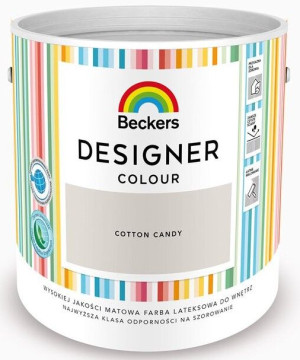 Beckers Designer Colour Farba 2,5L COTTON CANDY