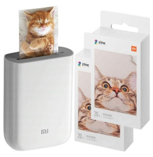 Xiaomi Drukarka Do Zdjęć Z Telefonu Smartphone + 2 X Papier 20szt