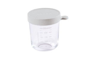BEABA Pojemnik słoiczek szklany z hermetycznym zamknięciem 250 ml Light Mis