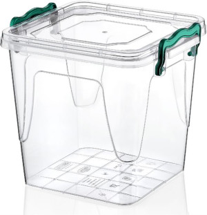 Pojemnik plastikowy kwadratowy 1,8L MULTIBOX