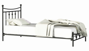 Jednoosobowe łóżko metalowe Debora 90x200 - 17 kolorów