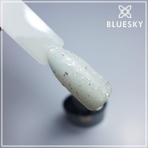 Bluesky Gel Polish BSH009 WHITE DIAMOND 10ml BROKATOWY BIAŁY
