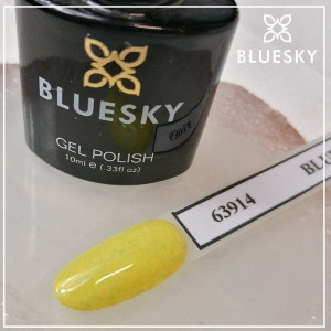 Lakier hybrydowy Bluesky Gel Polish 10ml Nr 63914 10ml ŻÓŁTY PASTELOWY