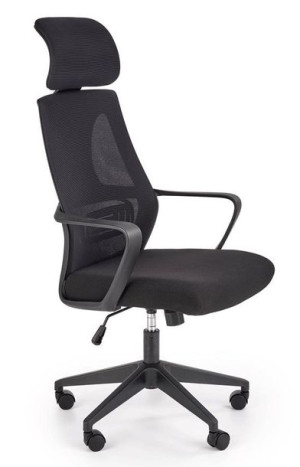 Ergonomiczny fotel do biura Mercury - czarny