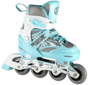Łyżworolki Nils Extreme NA10602 niebieskie rozmiar L (39-42)