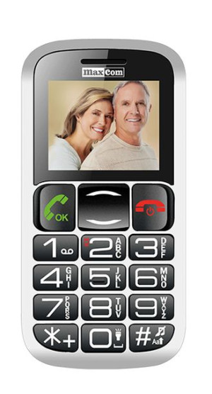 Telefon Dla Seniora Maxcom Mm462bb Stacja Dokująca