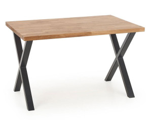 Loftowy stół do salonu Berkel 3X 120 - dąb