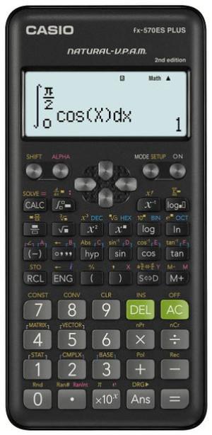 Kalkulator Casio FX-570ES PLUS-2 - naturalny zapis