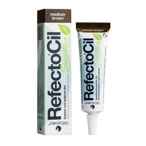 Refectocil sensitive henna do brwi i rzęs średni brąz BRĄZOWY