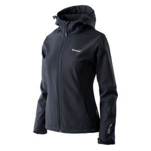Damska kurtka softshell Hi-Tec Lady Caria II czarna rozmiar XXL
