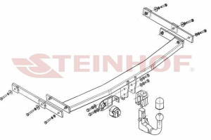 Hak holowniczy Steinhof  Mazda 6 GH 2008-2013