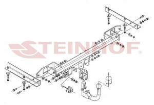 Hak holowniczy Opel Astra IV J HB 2009-2015