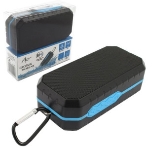 Niebieski głośnik bluetooth IXP4 wodoodporny FM AUX Micro SD