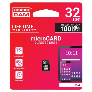 Karta Pamięci Microsd 32gb 100mb/s Class 10 Uhs-i