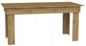 Duży Stół Madras Jadalnia Salon 160cm Dąb Artisan